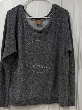 EUC good hYOUman Charcoal Crew Neck Sweatshirt